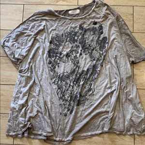 All Saints Skull Print Tunic